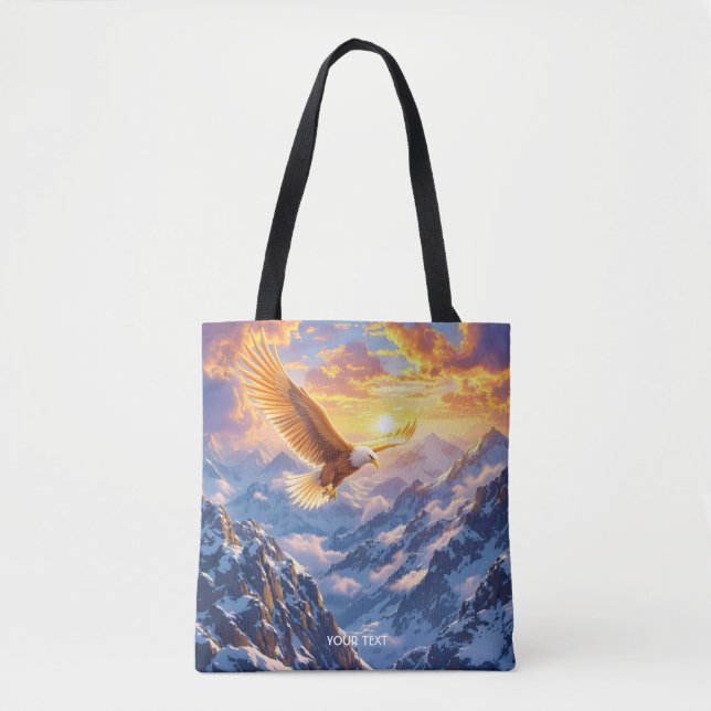 Fantasy Niedlich Eagle Mountains Sonnenaufgang (Vorderseite)