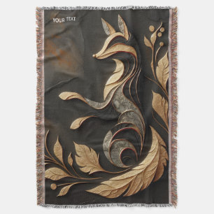 Fantasy Niedlich Elegante Fox Zeichnend Decke