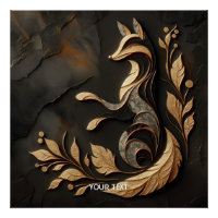 Fantasy Niedlich Elegante Fox Zeichnend