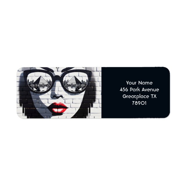 Fantasy Niedlich Face Wall Ägypten (Vorne)