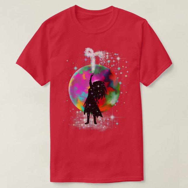 Fantasy Niedlich Fairy Magical T-Shirt (Design vorne)