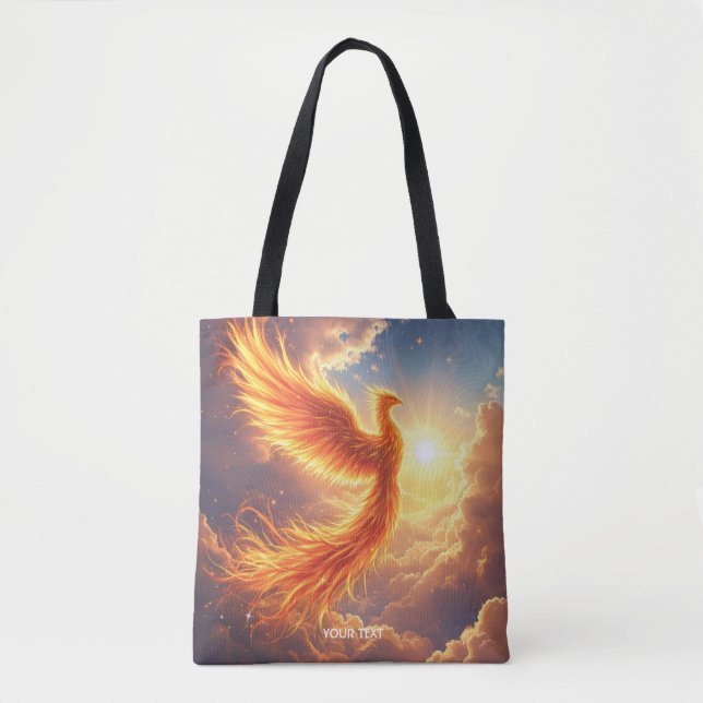 Fantasy Niedlich Flaming Phoenix Steigung (Vorderseite)
