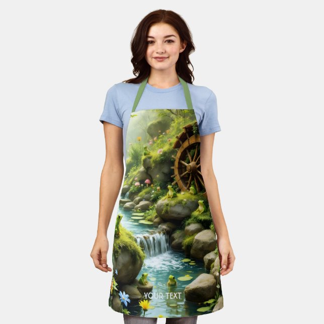 Fantasy Niedlich Froschwald Schürze (Getragen)