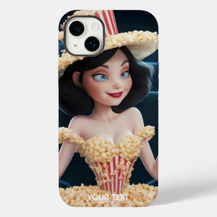 Fantasy Niedlich Girl Cinema Popcorn Case-Mate iPhone 14 Plus Hülle