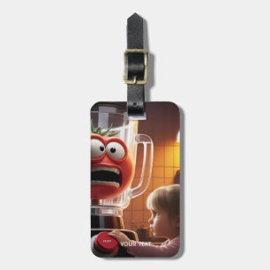 Fantasy Niedlich Girl Tomato Blender Gepäckanhänger