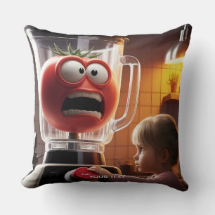 Fantasy Niedlich Girl Tomato Blender Kissen