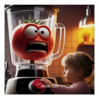 Fantasy Niedlich Girl Tomato Blender