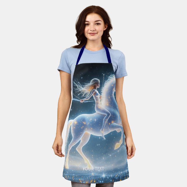 Fantasy Niedlich Girl Unicoro Space Schürze (Getragen)