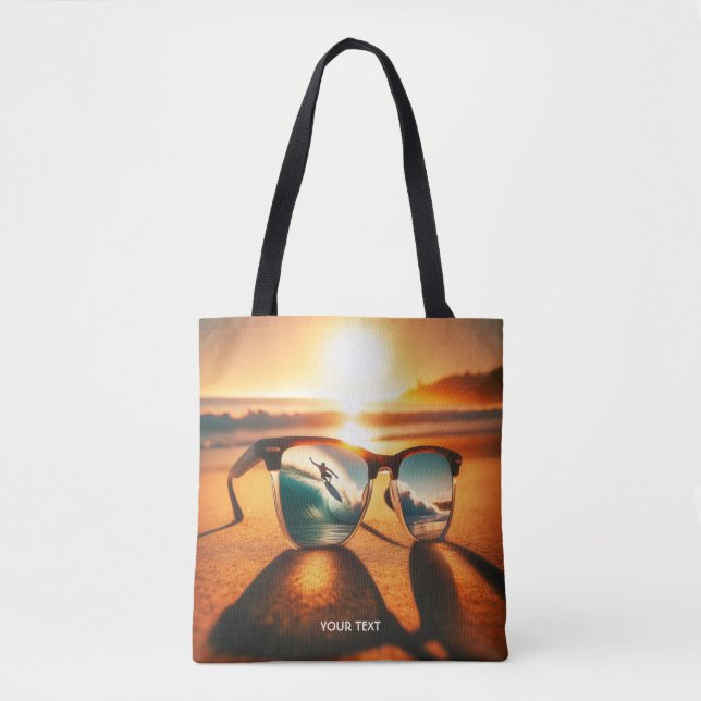Fantasy Niedlich Glasses Sunset Beach (Vorderseite)