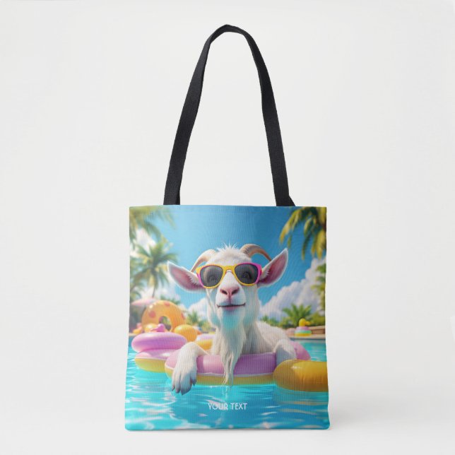 Fantasy Niedlich Goat Float Brille (Vorderseite)