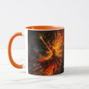 Fantasy Niedlich Grand Flames Flamenco Tasse