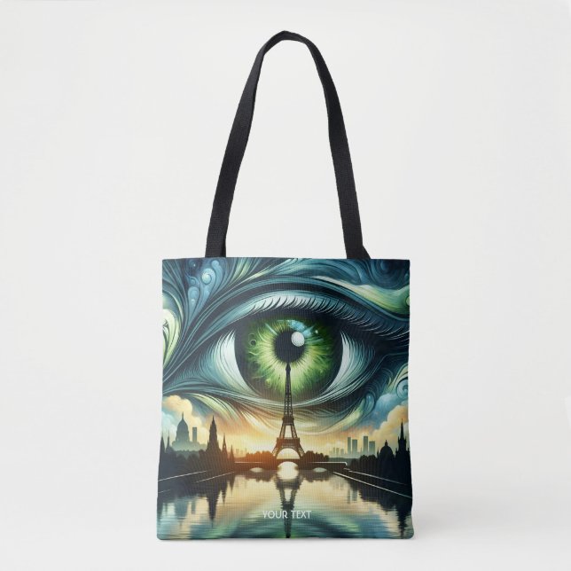 Fantasy Niedlich Green Eyes Paris (Vorderseite)