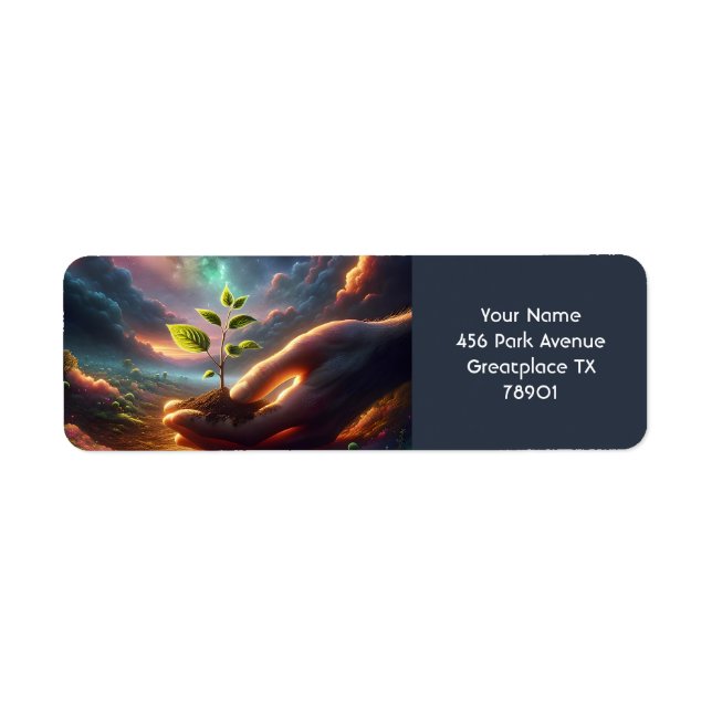 Fantasy Niedlich Hand Pflanzen Soil (Vorne)