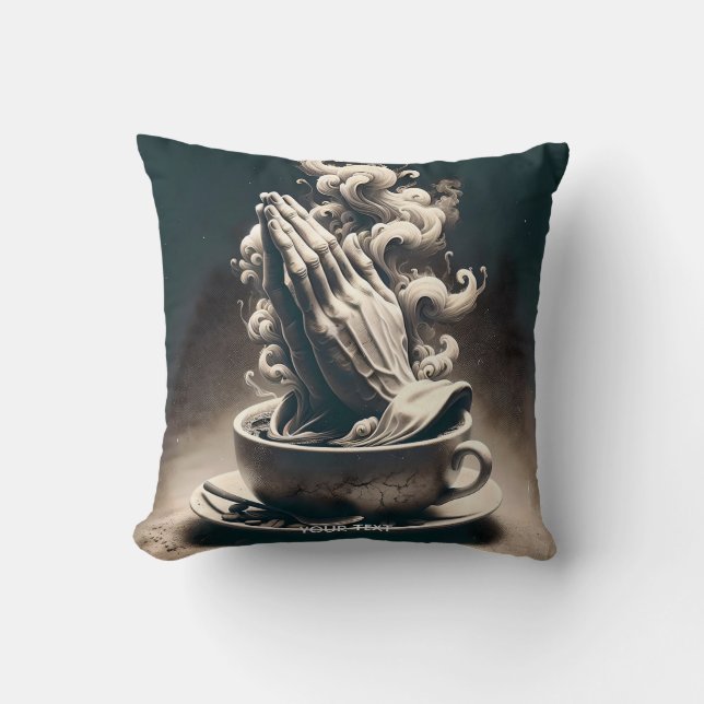 Fantasy Niedlich Handcoffee Cup Kissen (Vorderseite)