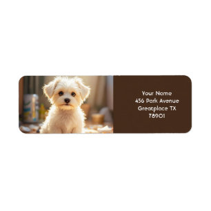 Fantasy Niedlich Happy Maltese Puppy