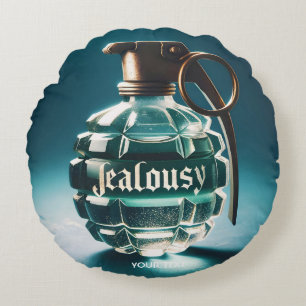 Fantasy Niedlich Jealousy Flaschentränke Rundes Kissen
