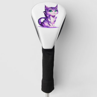 Fantasy Niedlich Kawaii baby Cheshire cat kitten Golf Headcover