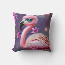 Fantasy Niedlich Kawaii Babyflamingo Kissen