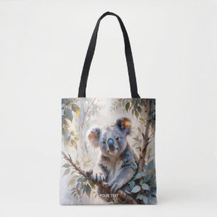 Fantasy Niedlich Koala Tree Wasserfarbe