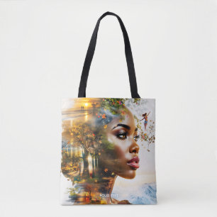 Fantasy Niedlich Lady African Landscape