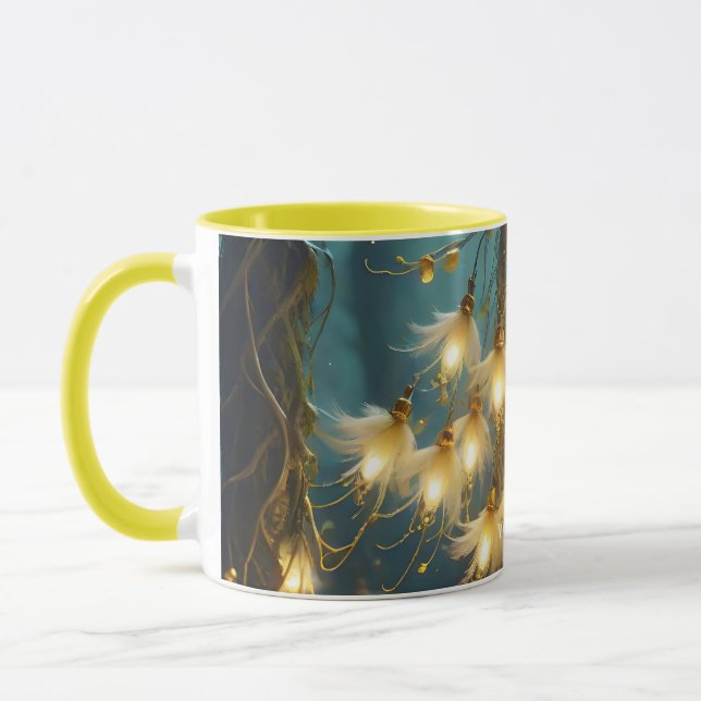 Fantasy Niedlich Light Tree Blume Tasse (Links)