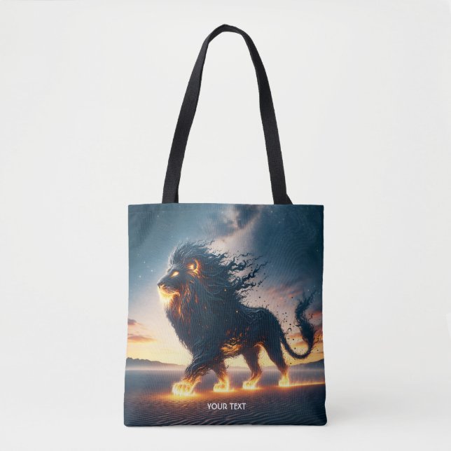 Fantasy Niedlich Lion Wüstenfeuer (Vorderseite)
