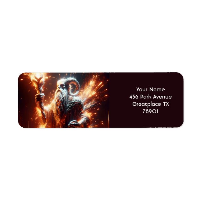 Fantasy Niedlich Messe Alte Zauberer (Vorne)