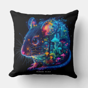 Fantasy Niedlich Mouse Mushroom Forest Kissen