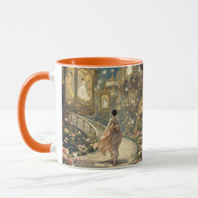 Fantasy Niedlich Music Box Garden Tasse (Links)