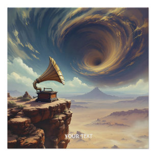 Fantasy Niedlich Music of Desert Poster