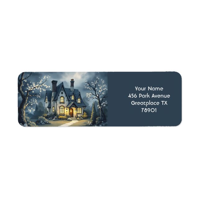 Fantasy Niedlich Old House Night (Vorne)