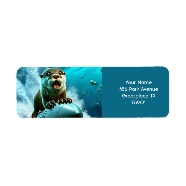 Fantasy Niedlich Otter Torpedo Sea (Vorne)