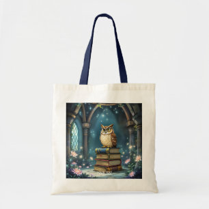 Fantasy Niedlich Owl Glassbooks Tragetasche
