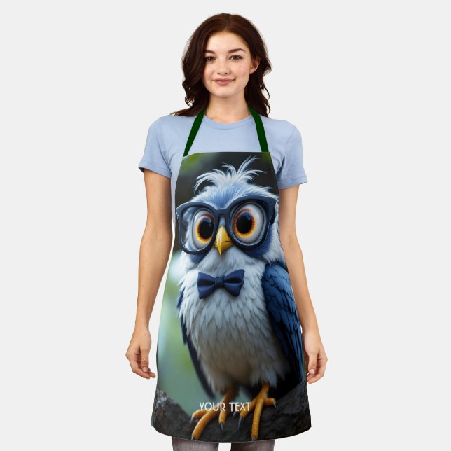 Fantasy Niedlich Owl Glassbow Schürze (Getragen)