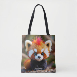 Fantasy Niedlich Panda Red Hai