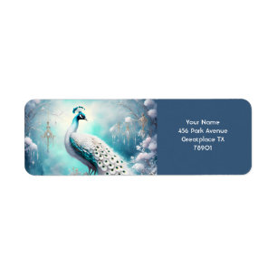 Fantasy Niedlich Peacock Ice Winter