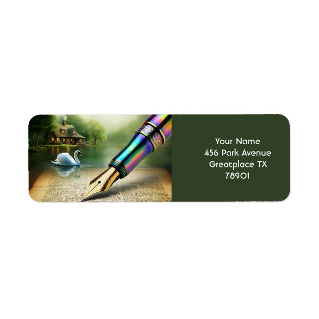 Fantasy Niedlich Pen Lake Swan (Vorne)