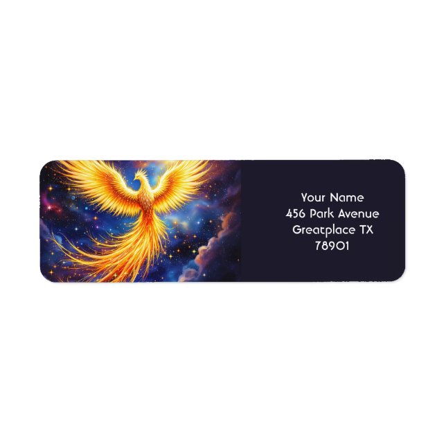 Fantasy Niedlich Phoenix Stars Space (Vorne)