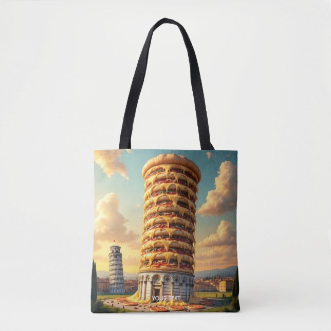 Fantasy Niedlich Pisa Tower Pizza (Vorderseite)