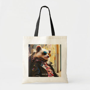 Fantasy Niedlich Possum Leather Jacket Tragetasche