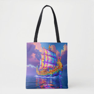 Fantasy Niedlich Rainbow Colors Ship