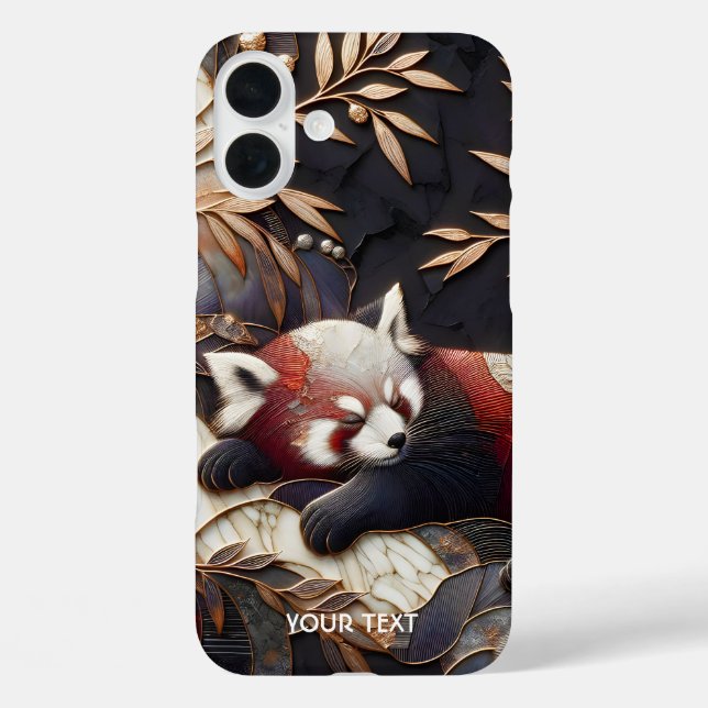 Fantasy Niedlich Red Panda Art Case-Mate iPhone Hülle (Rückseite)