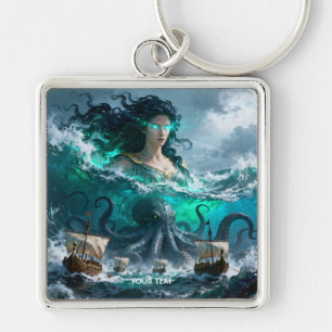 Fantasy Niedlich Sea Alte Kreatur Schlüsselanhänger