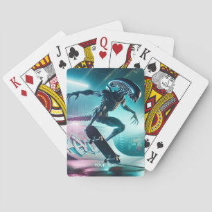 Fantasy Niedlich Skateboard Special Rider Spielkarten