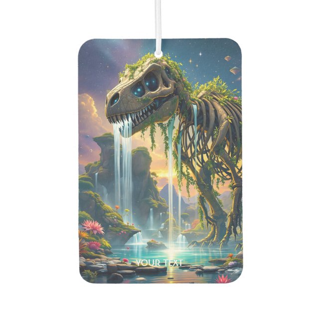 Fantasy Niedlich Skeleton Dinosaur Garden Autolufterfrischer (Vorderseite)