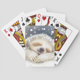 Fantasy Niedlich Sleeping Slonow Spielkarten