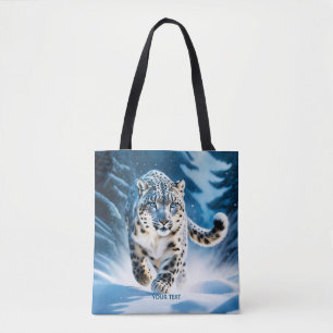 Fantasy Niedlich Snow Leopard Running