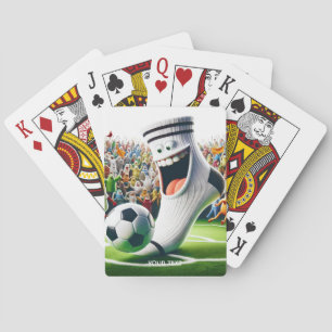 Fantasy Niedlich Soccer Ball Sock Spielkarten