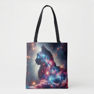 Fantasy Niedlich Space Cat Stars
