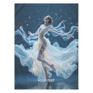 Fantasy Niedlich Stars Lady Dancing Tischdecke